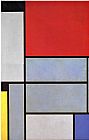 Piet Mondrian Tableau I painting